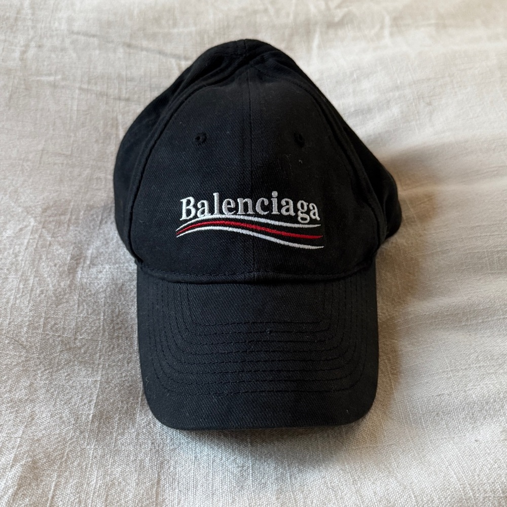 Balenciaga Accessories | Auth Balenciaga Women’s Embroidered Baseball Cap